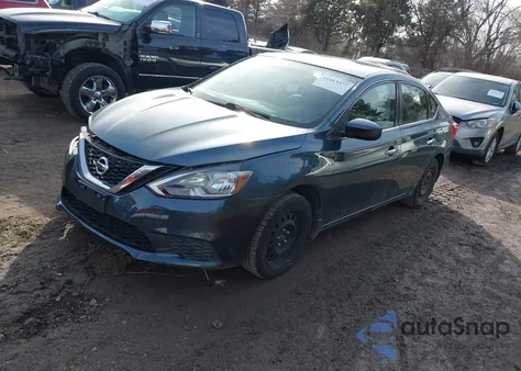 2016 Nissan Sentra Sv из США, поврежденный, VIN 3N1AB7AP6GY306884